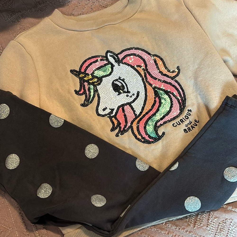H&M girls outfit